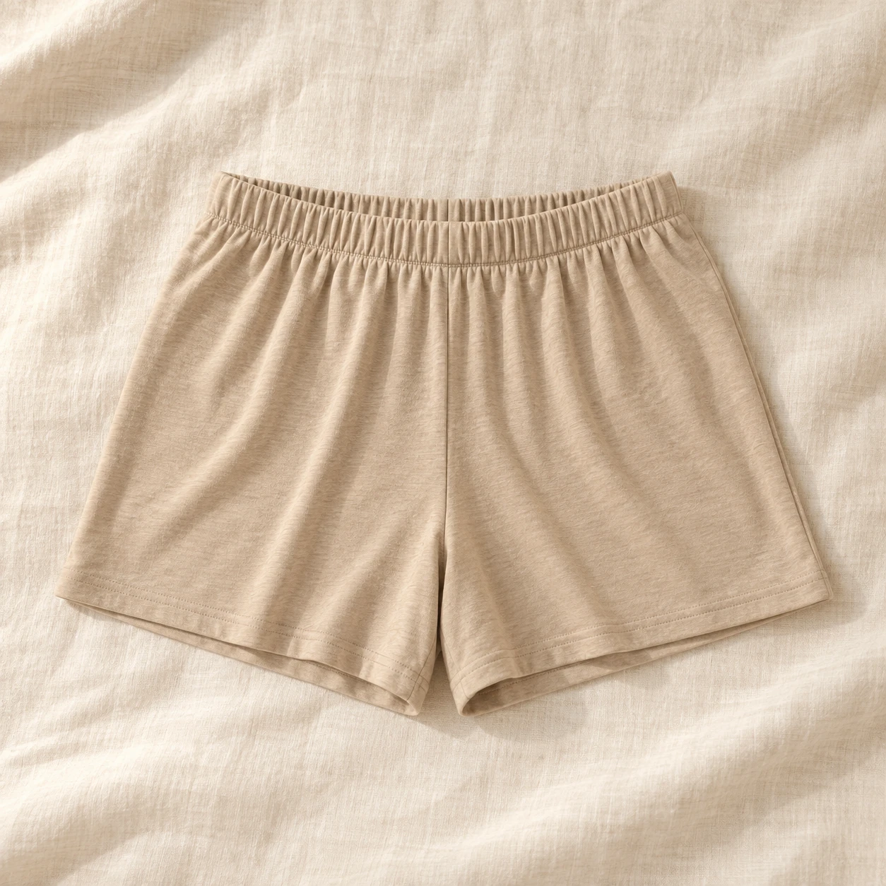 Slow Morning Lounge Shorts in Oatmeal