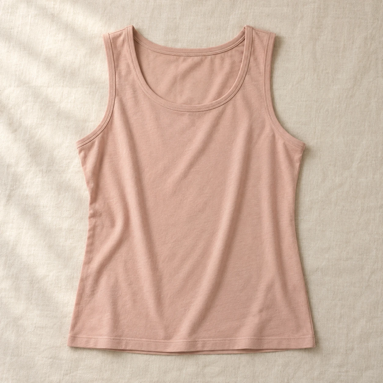 Petal Lounge Tank in Blush